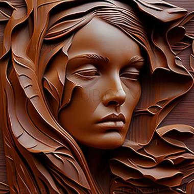 3D модель Даффи Шеридан, американский художник (STL)
